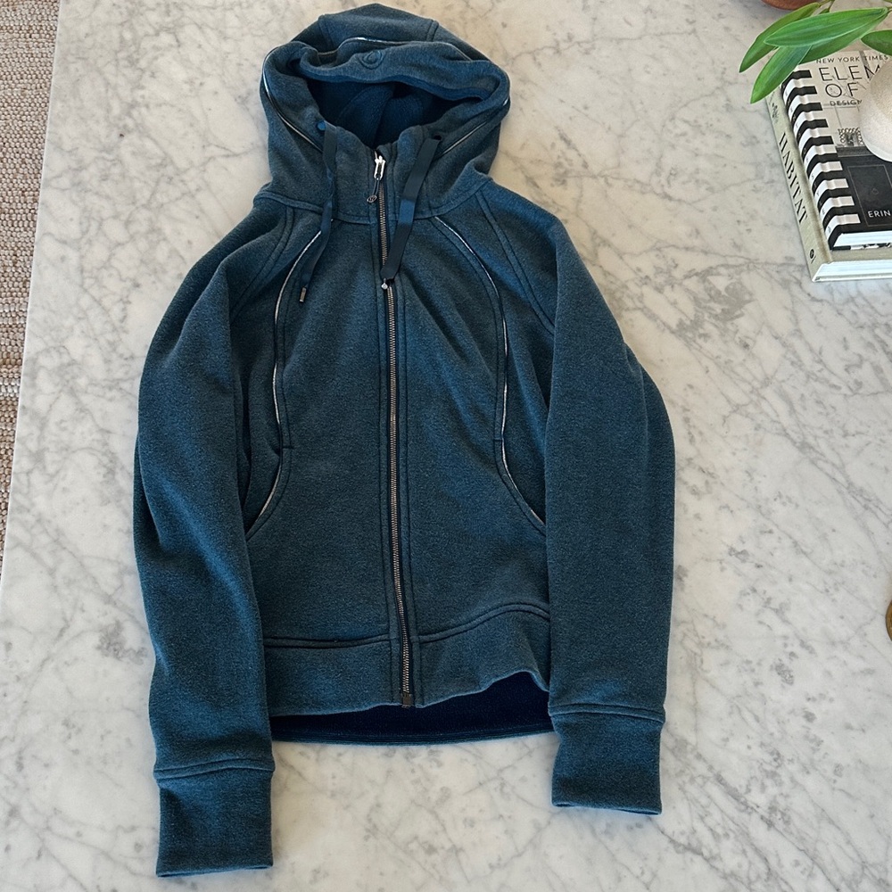Lululemon Full Zip Hooded Scuba Sweatshirt